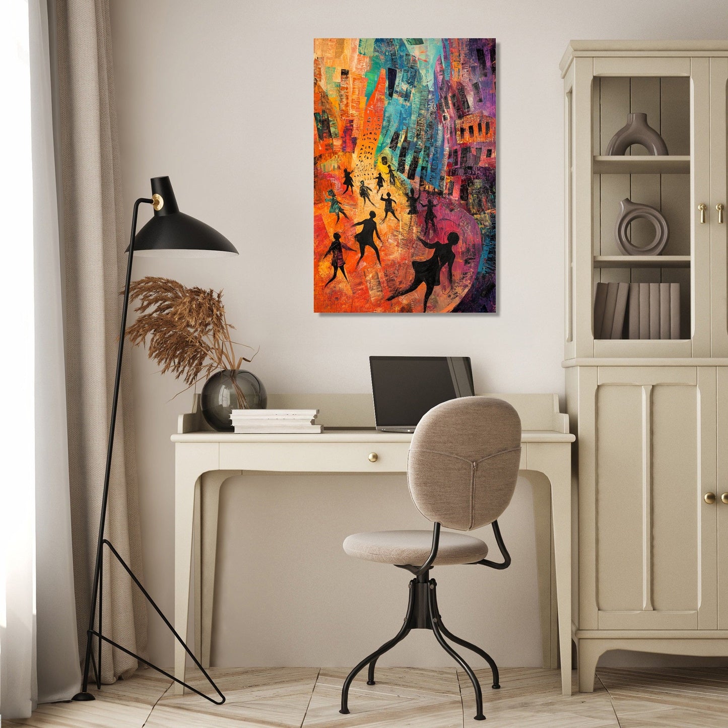 Rhythmic Symphony Canvas