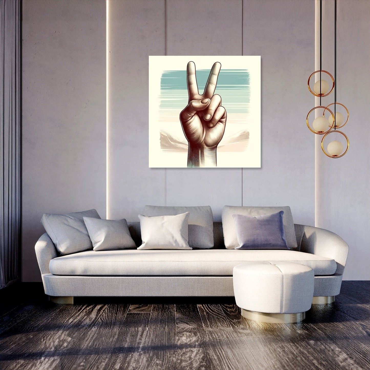 Triumph Gesture Canvas