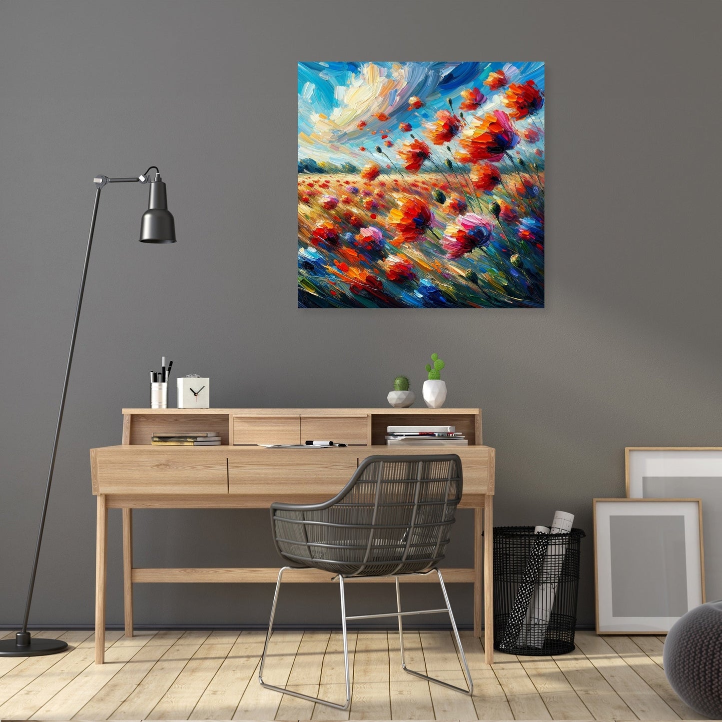Whispering Poppies Canvas