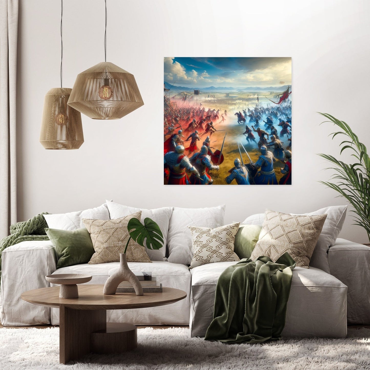 Valor at High Noon Canvas