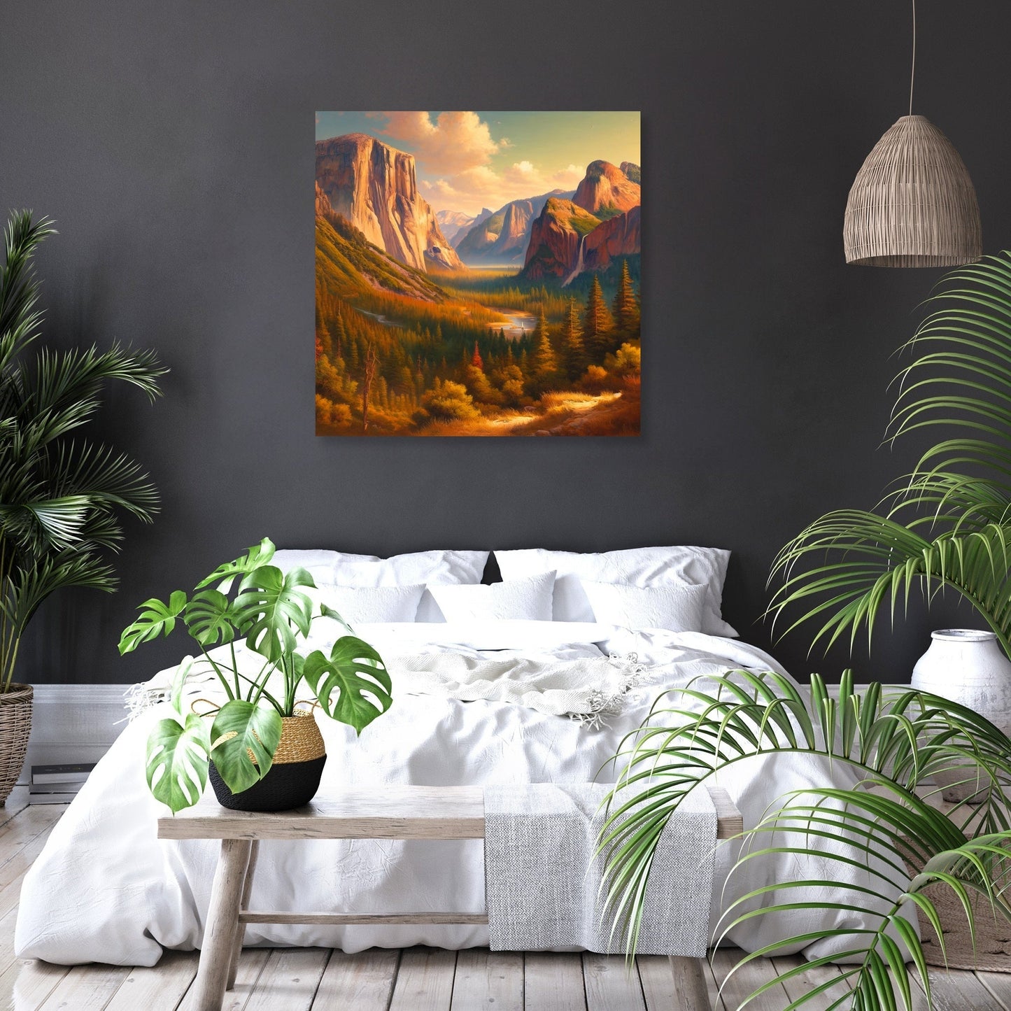 Yosemite Valley Grandeur Canvas