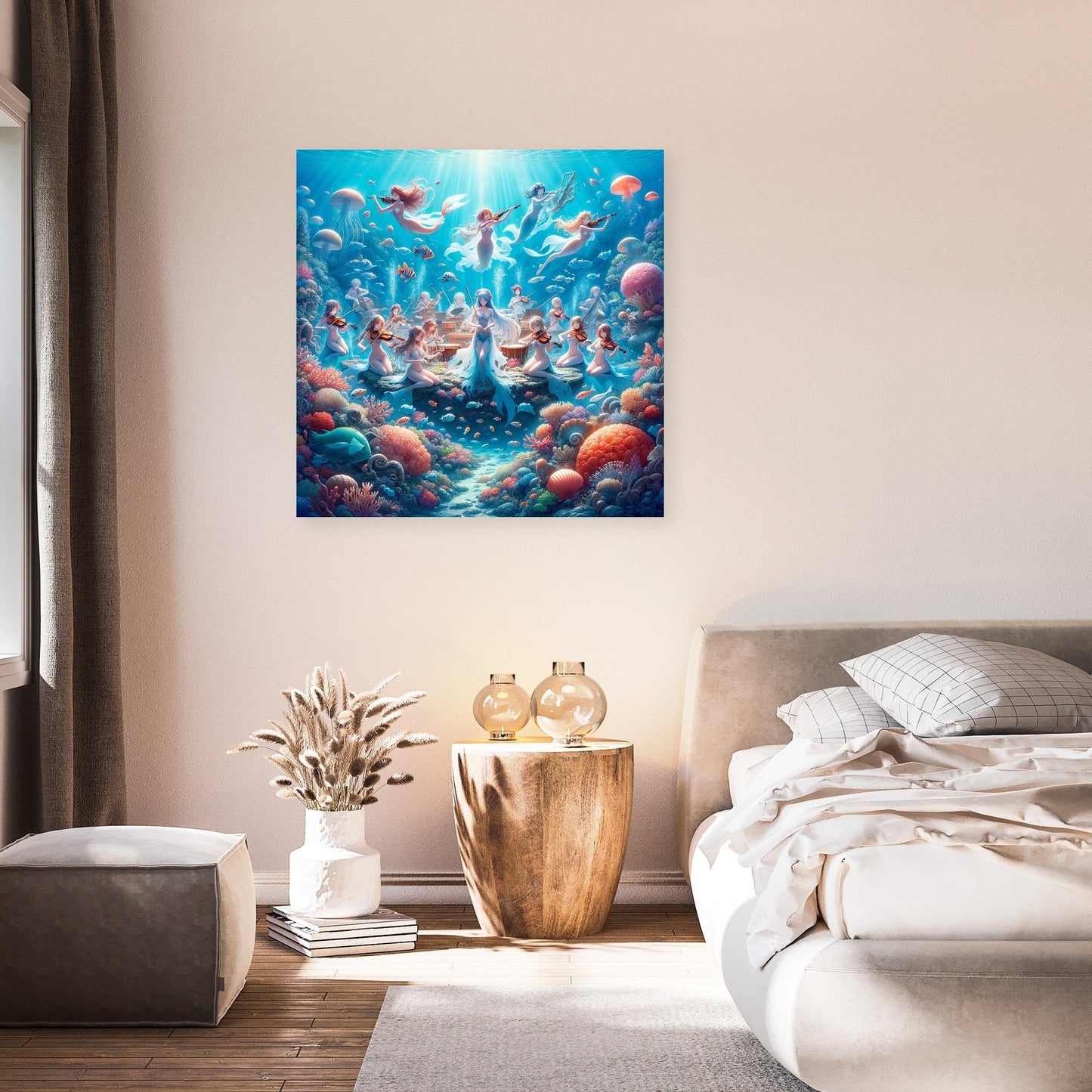 Coral Symphony Canvas