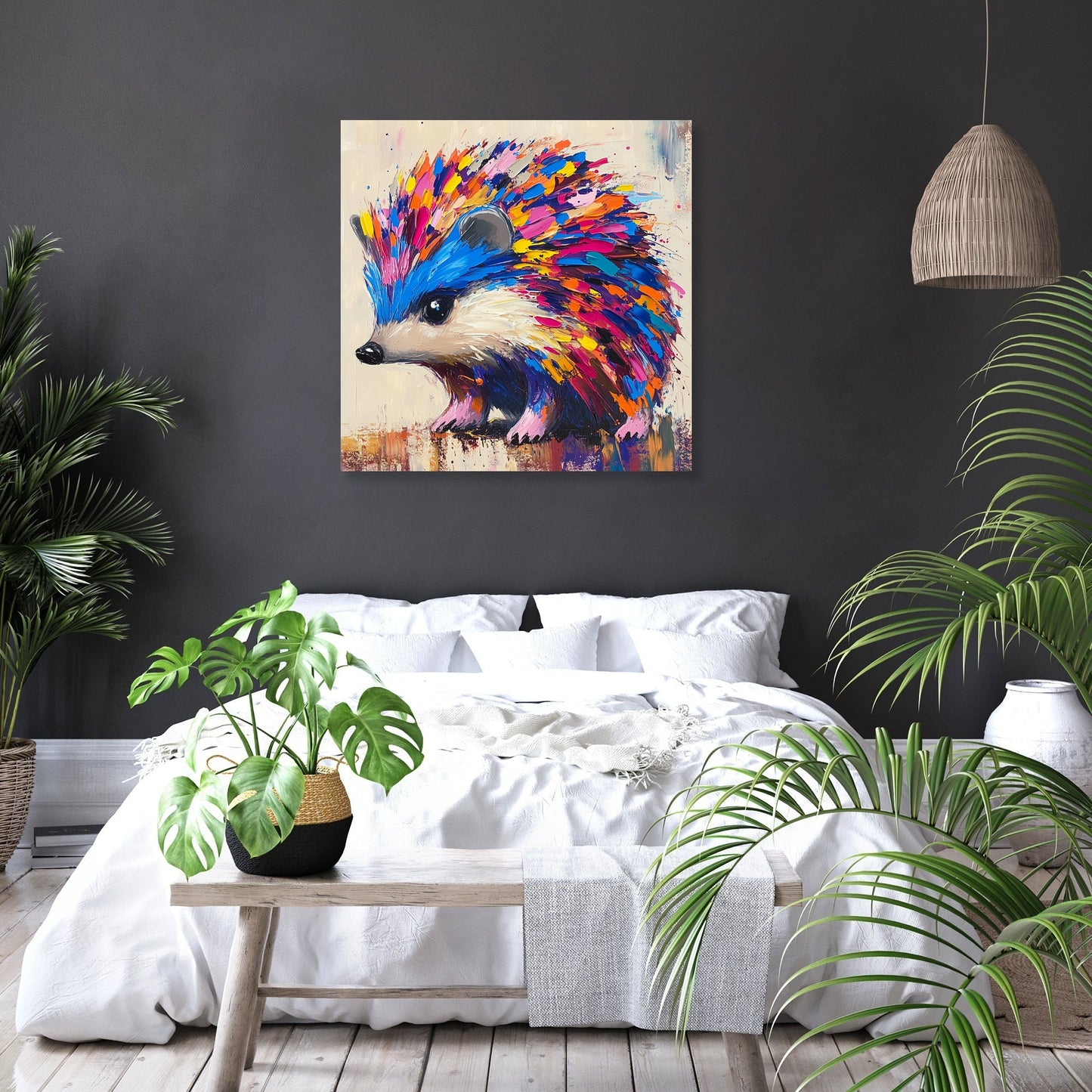Hedgehog Symphony Canvas