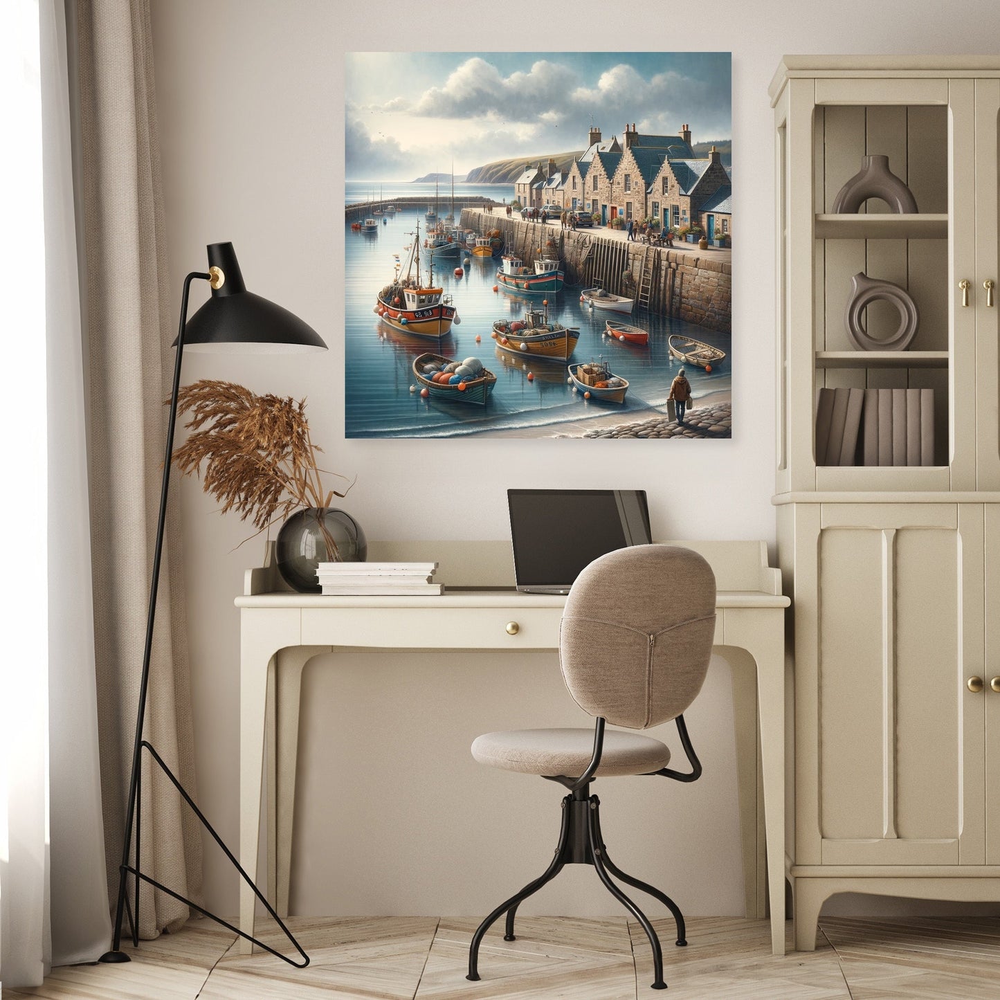 Stonehaven Old Pier Canvas