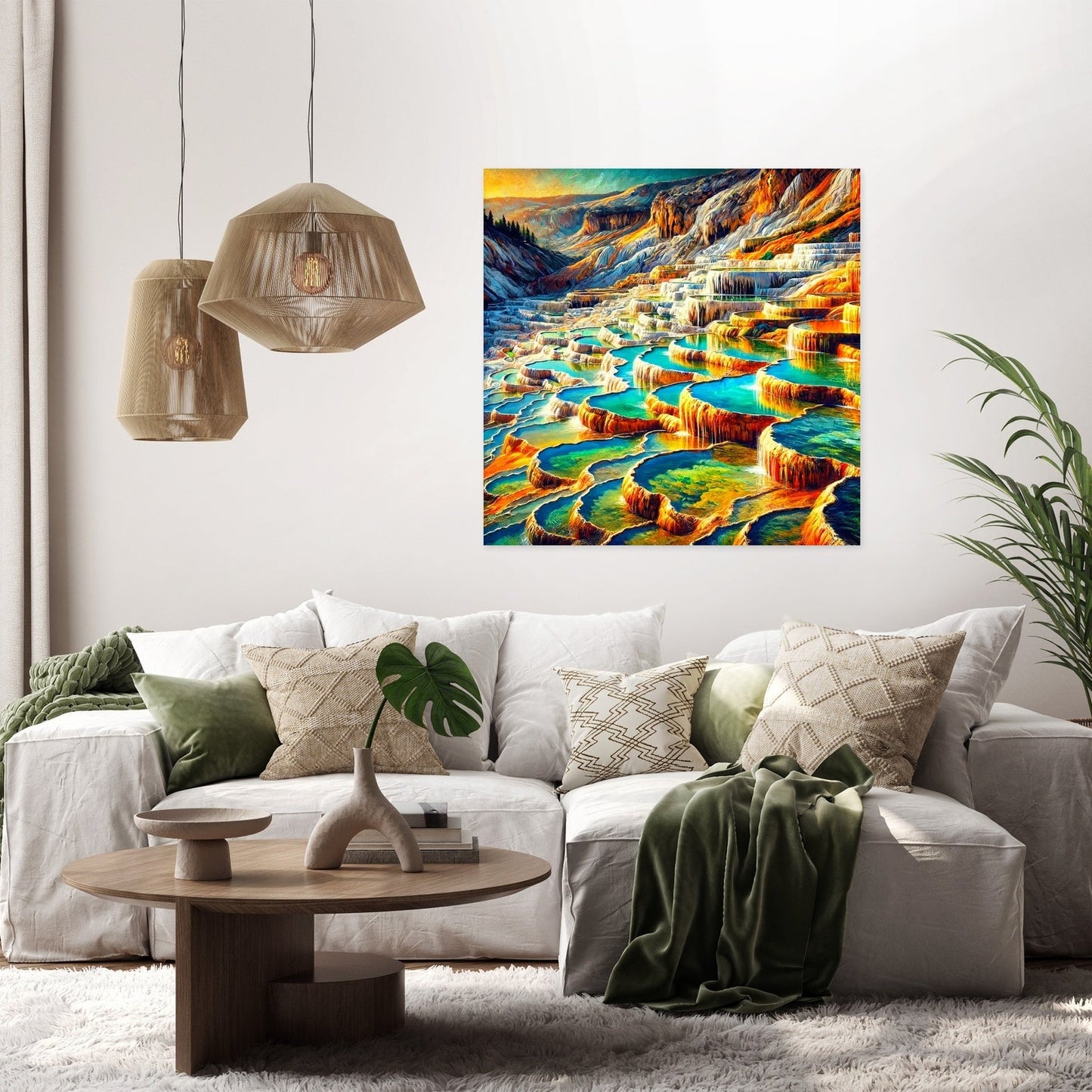 Terraced Springs Canvas