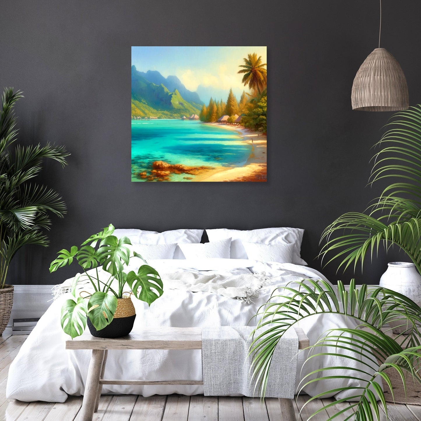 Bora Bora Serenity Canvas