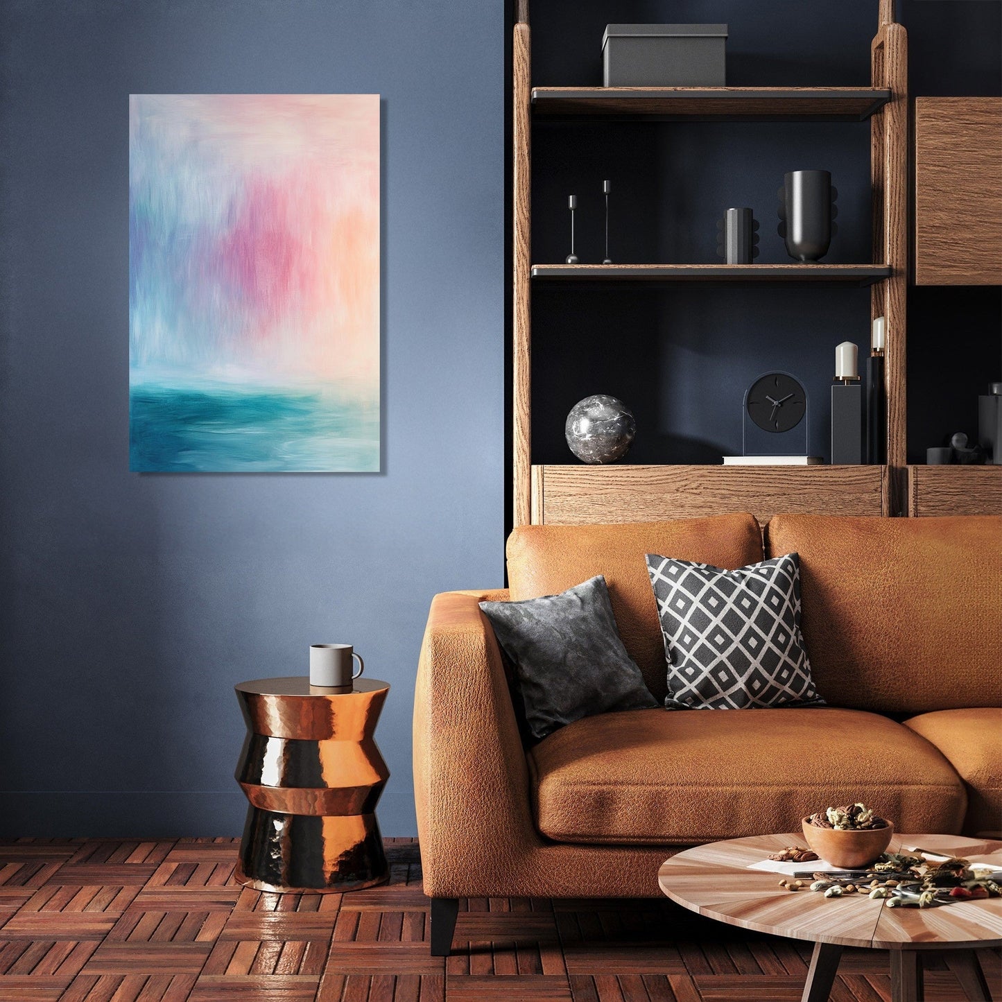 Nostalgic Stream Canvas