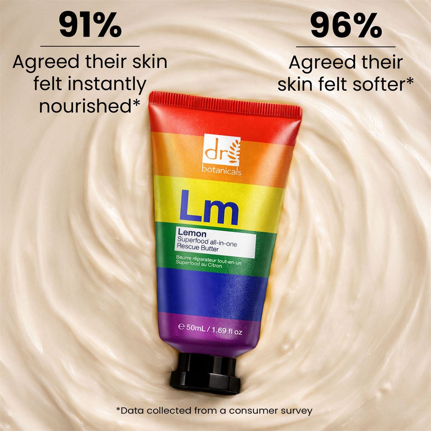 Pride Edition Lemon Superfood All-In-One Rescue Butter 50ml