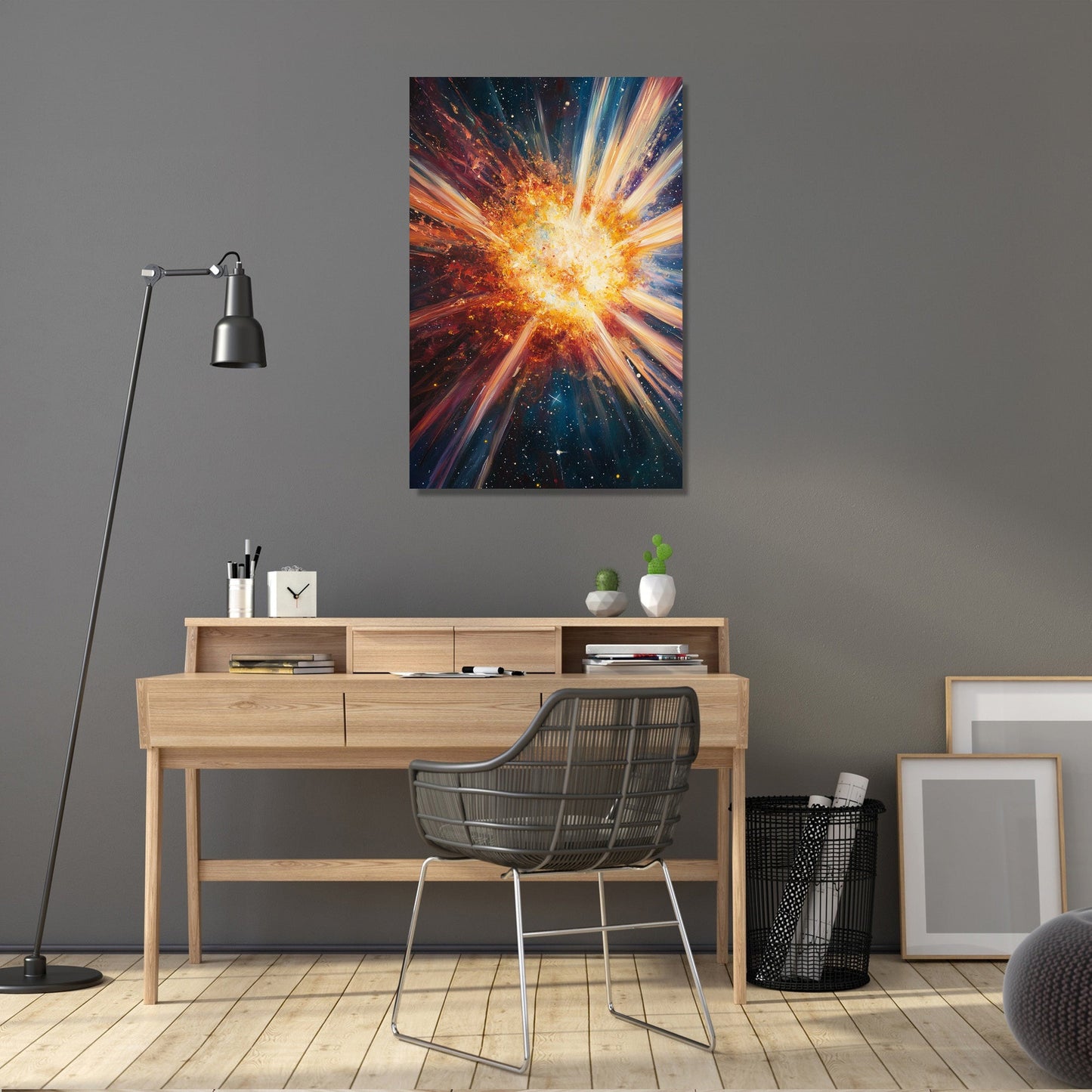 Supernova Burst Canvas