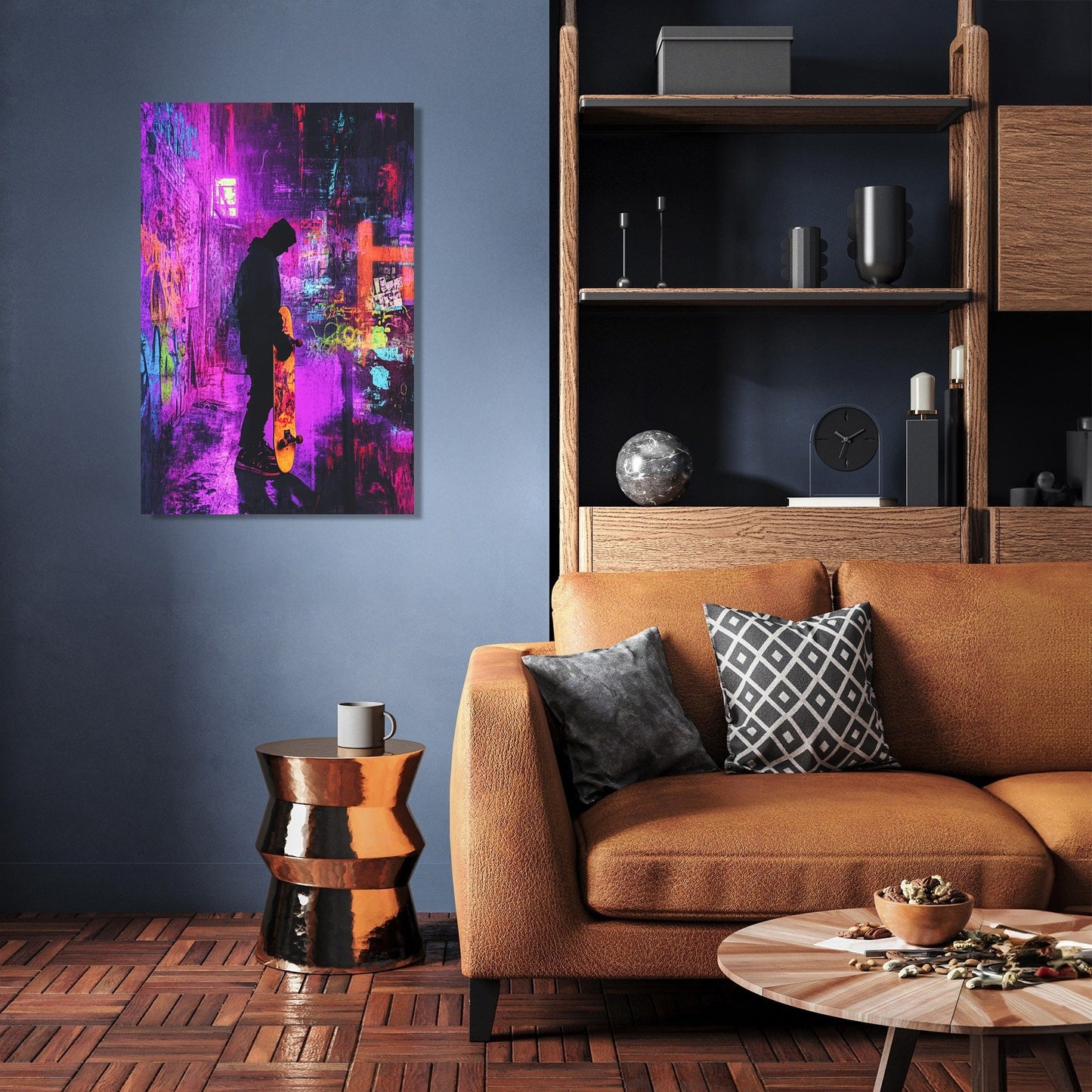 Midnight Momentum Canvas