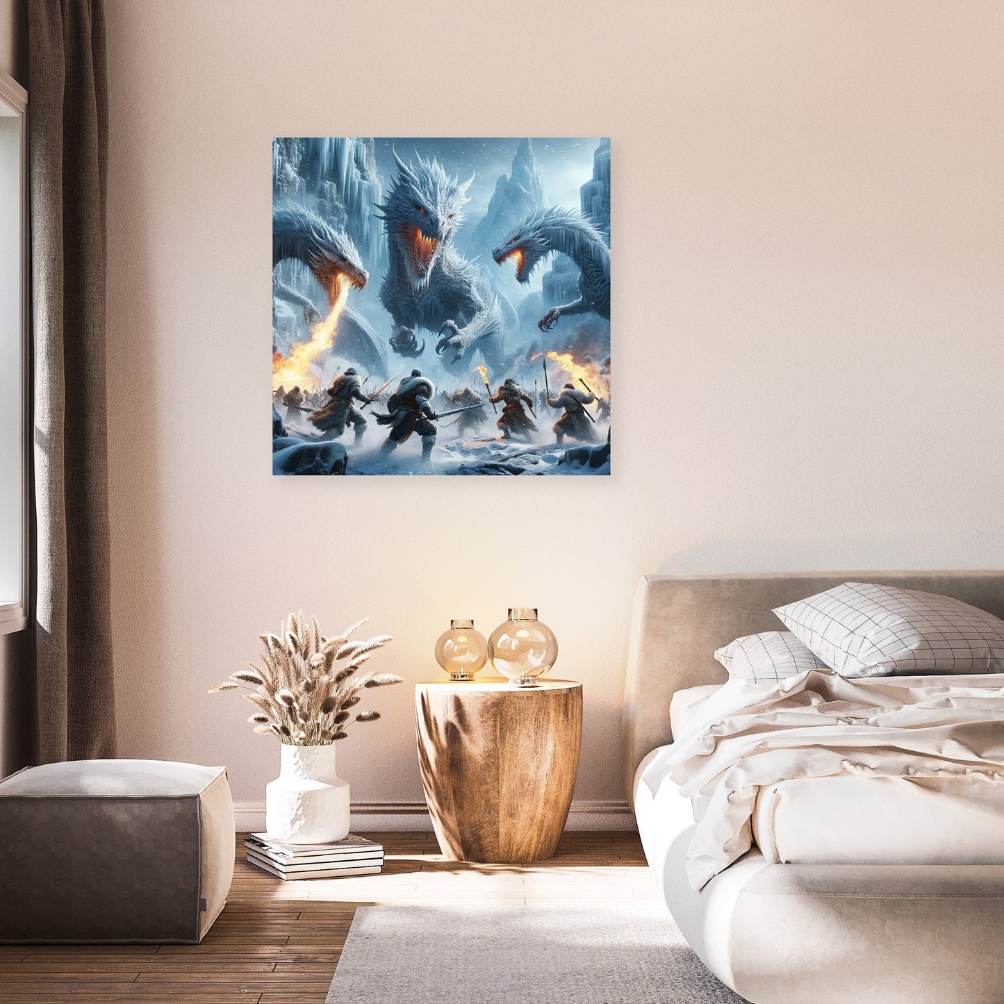 Battle of Frost Island Canvas
