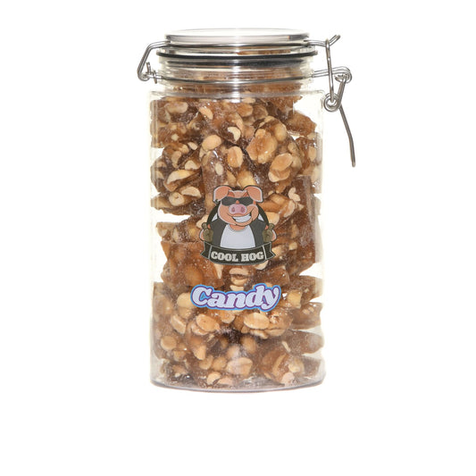 Peanut Brittle Candy Gifting Jar