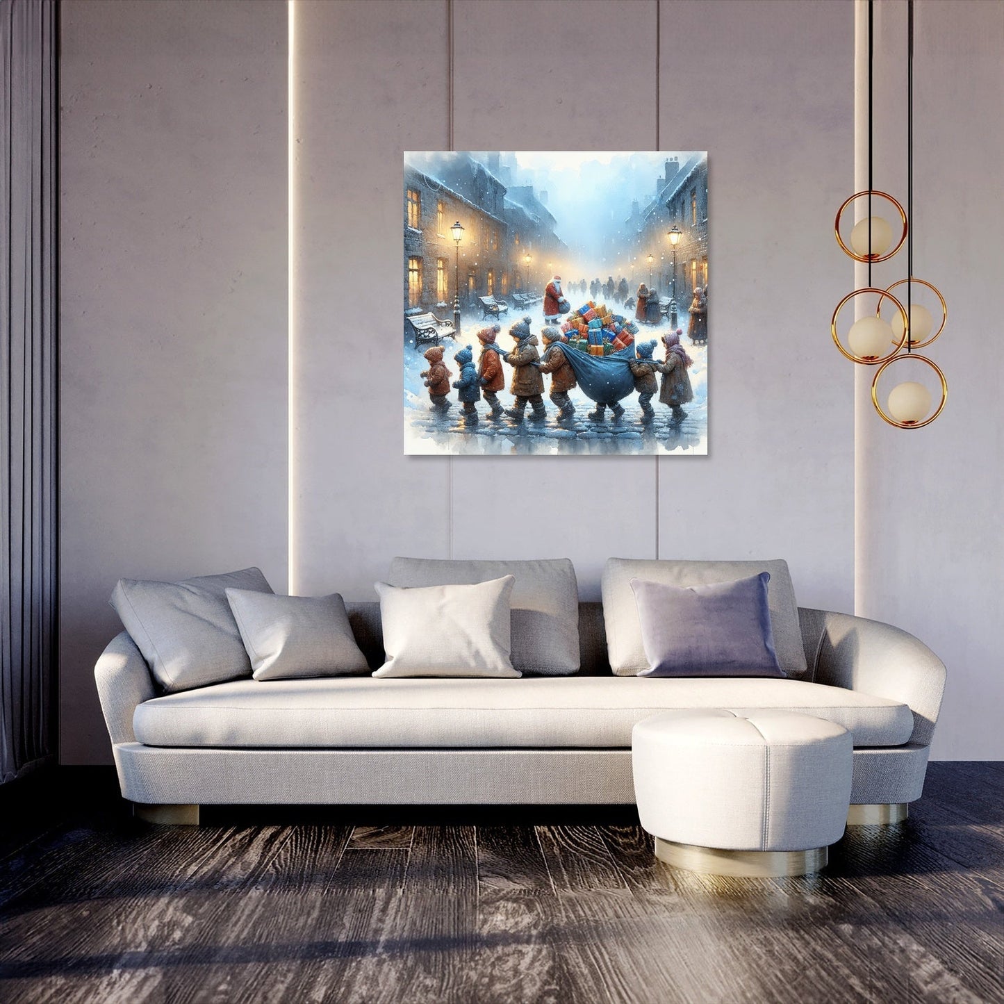 Wistful Winter Wonderland Canvas