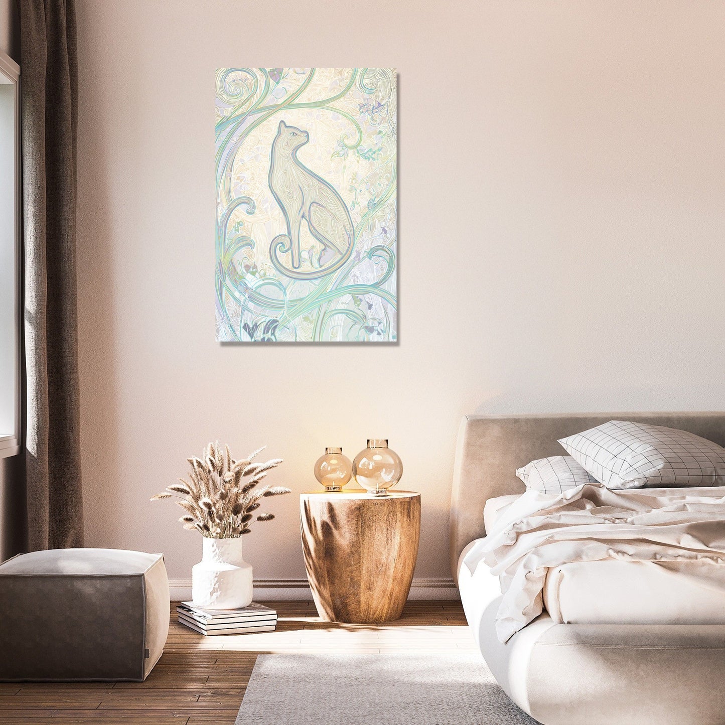 Feline Graceful Elegance Canvas
