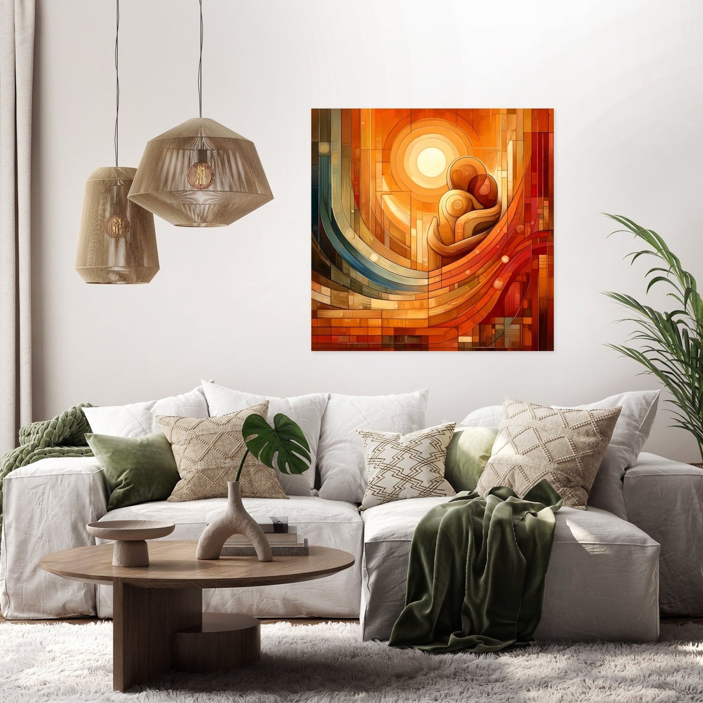 Embrace of Warmth Canvas