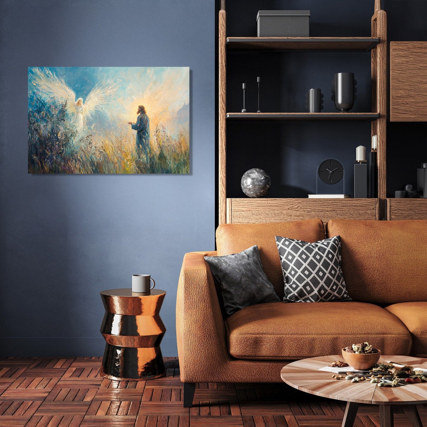 Saint David's Angelic Canvas