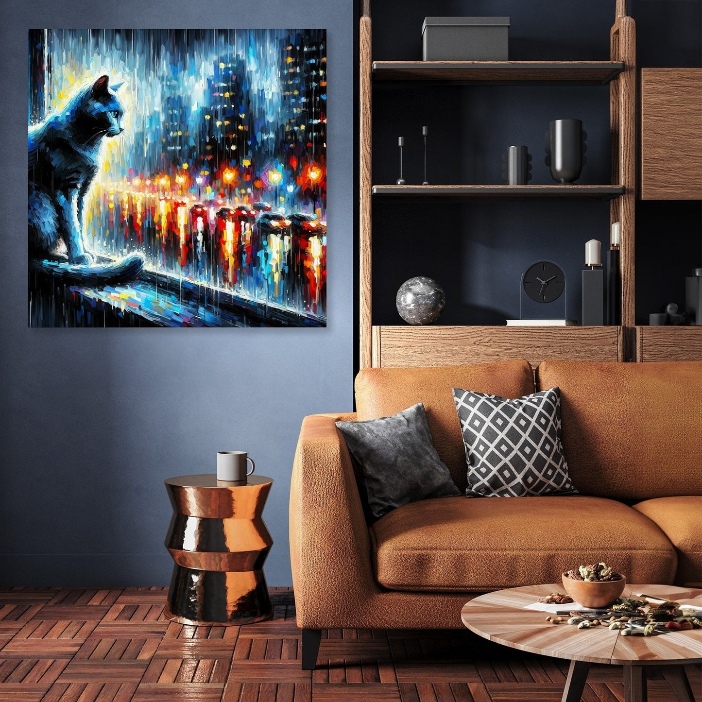 City Rainwatch Canvas