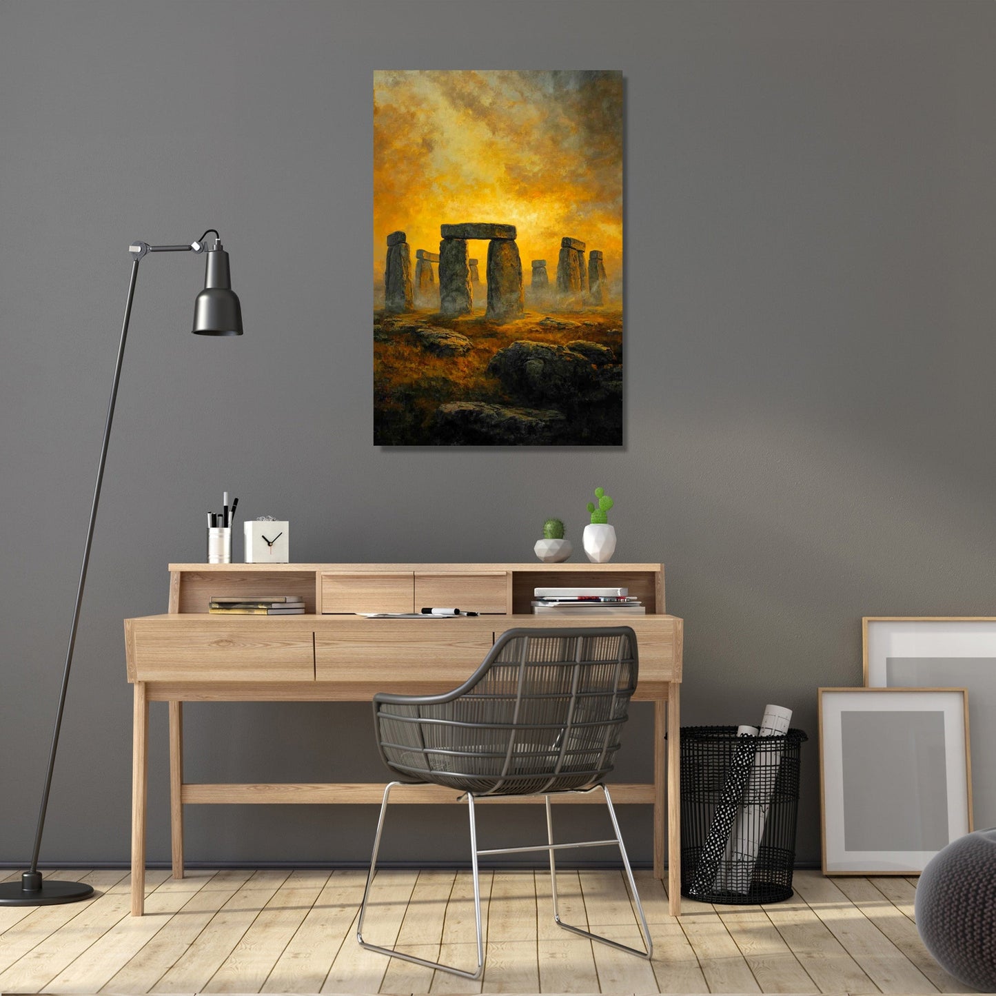 Stonehenge Sunset Canvas