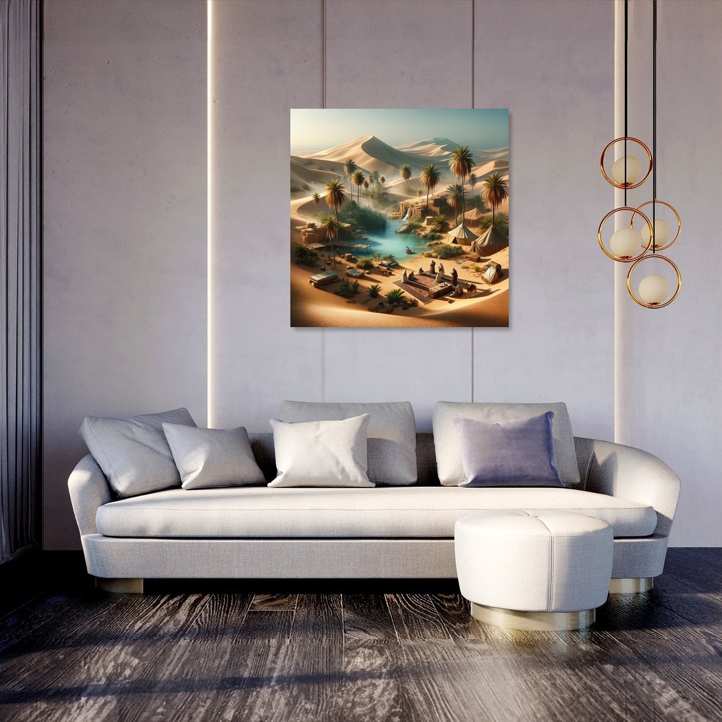 Desert Refuge Canvas