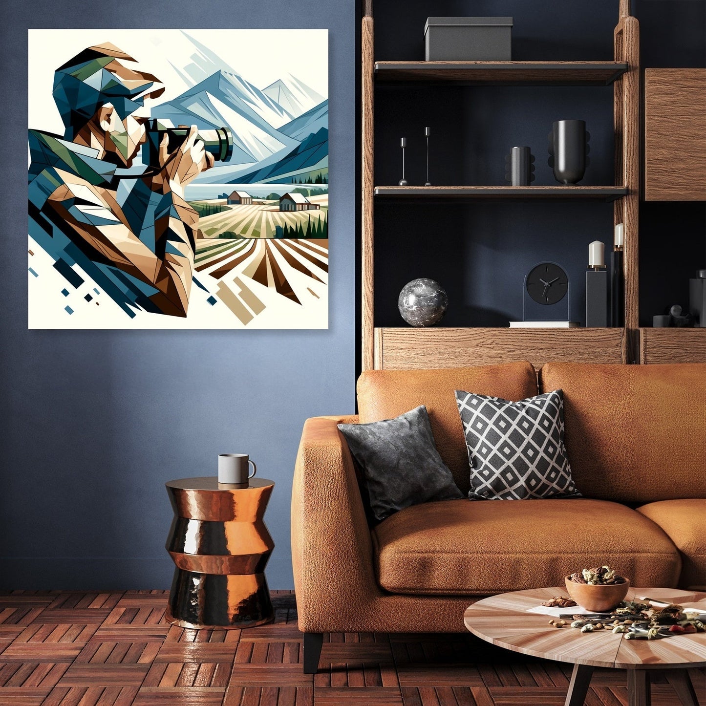 Cubist Photography Canvas