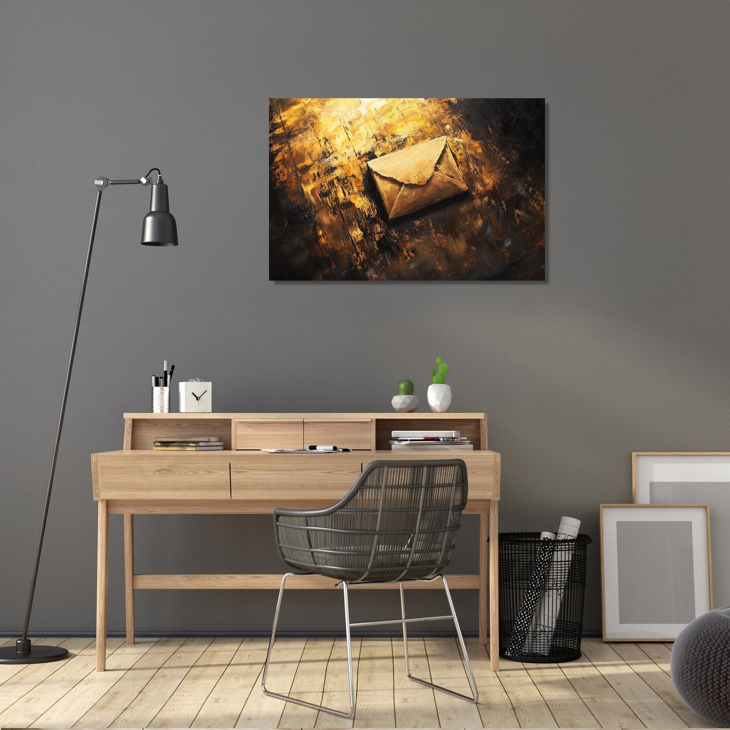Forgotten Letters Luminescent Canvas