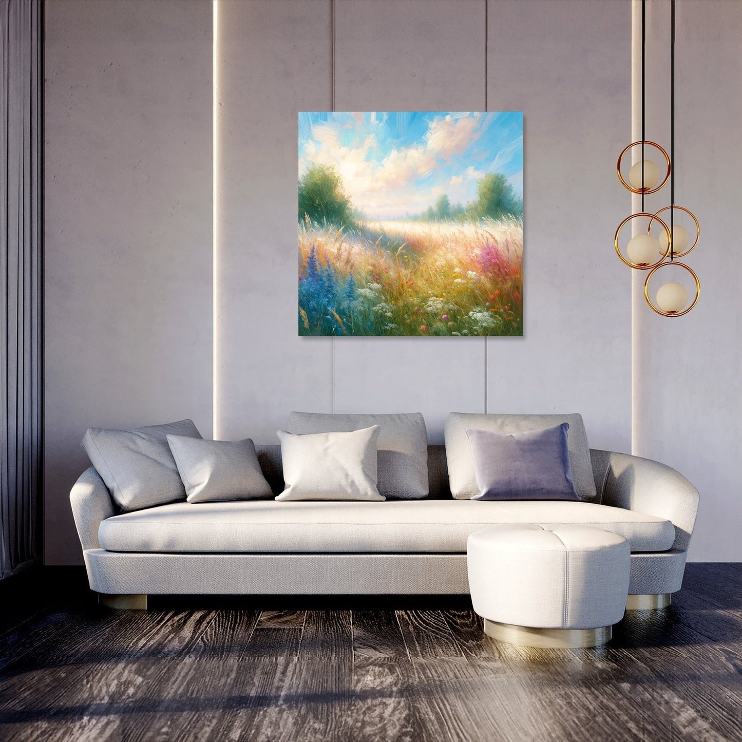 Dreamy Meadow Bliss Canvas