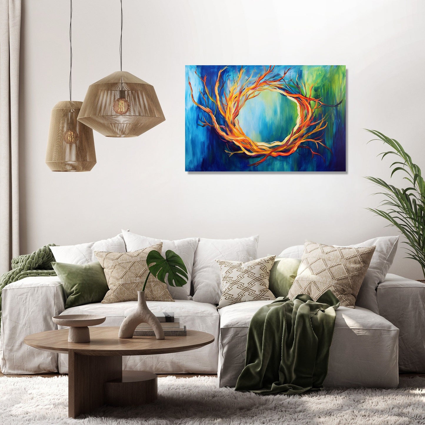 Burning Branches Gateway Canvas