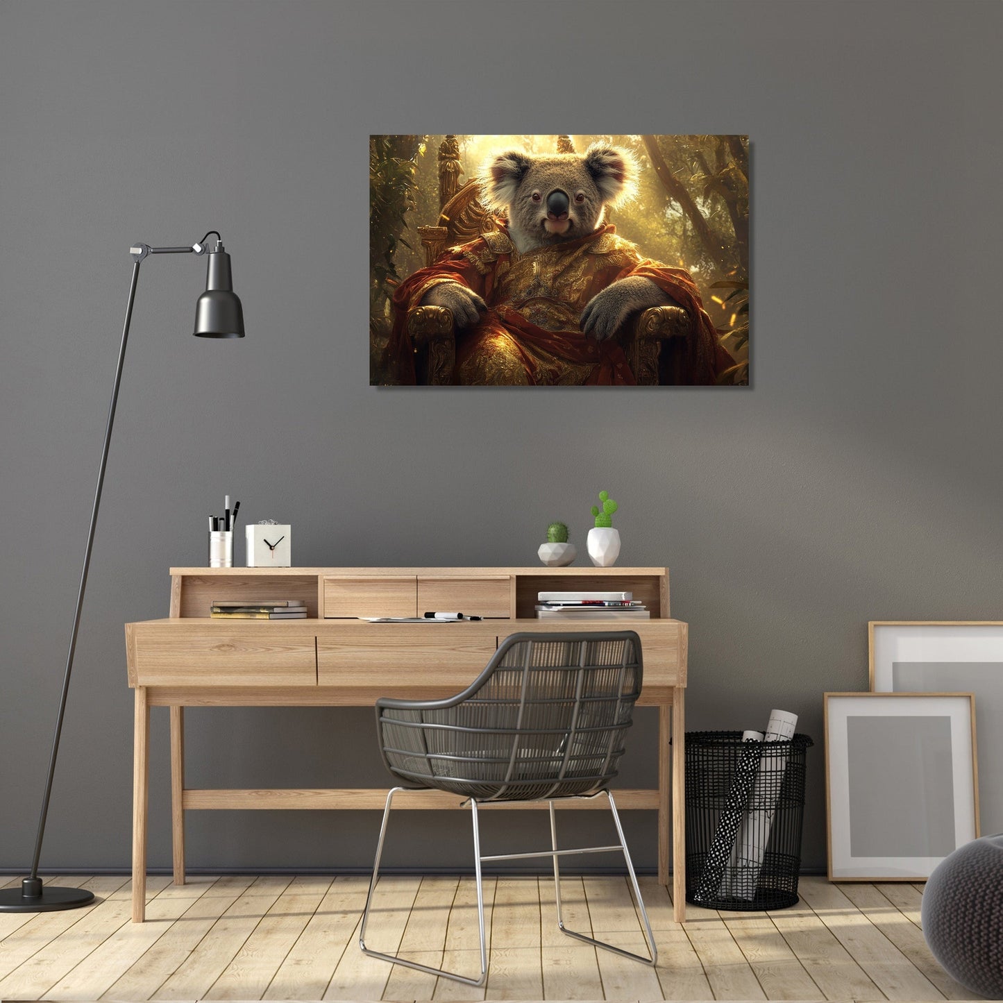Twilight Majesty Koala Canvas