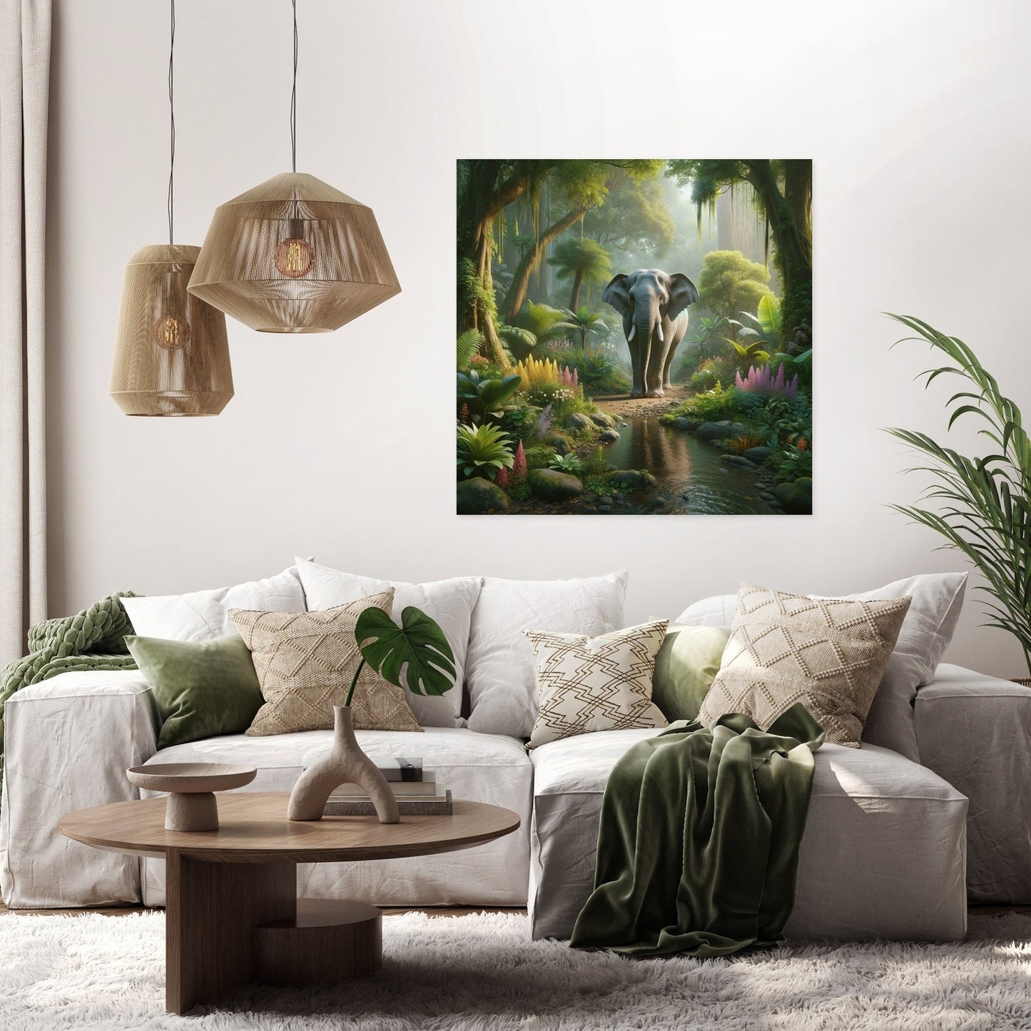 Serenity Jungle Canvas