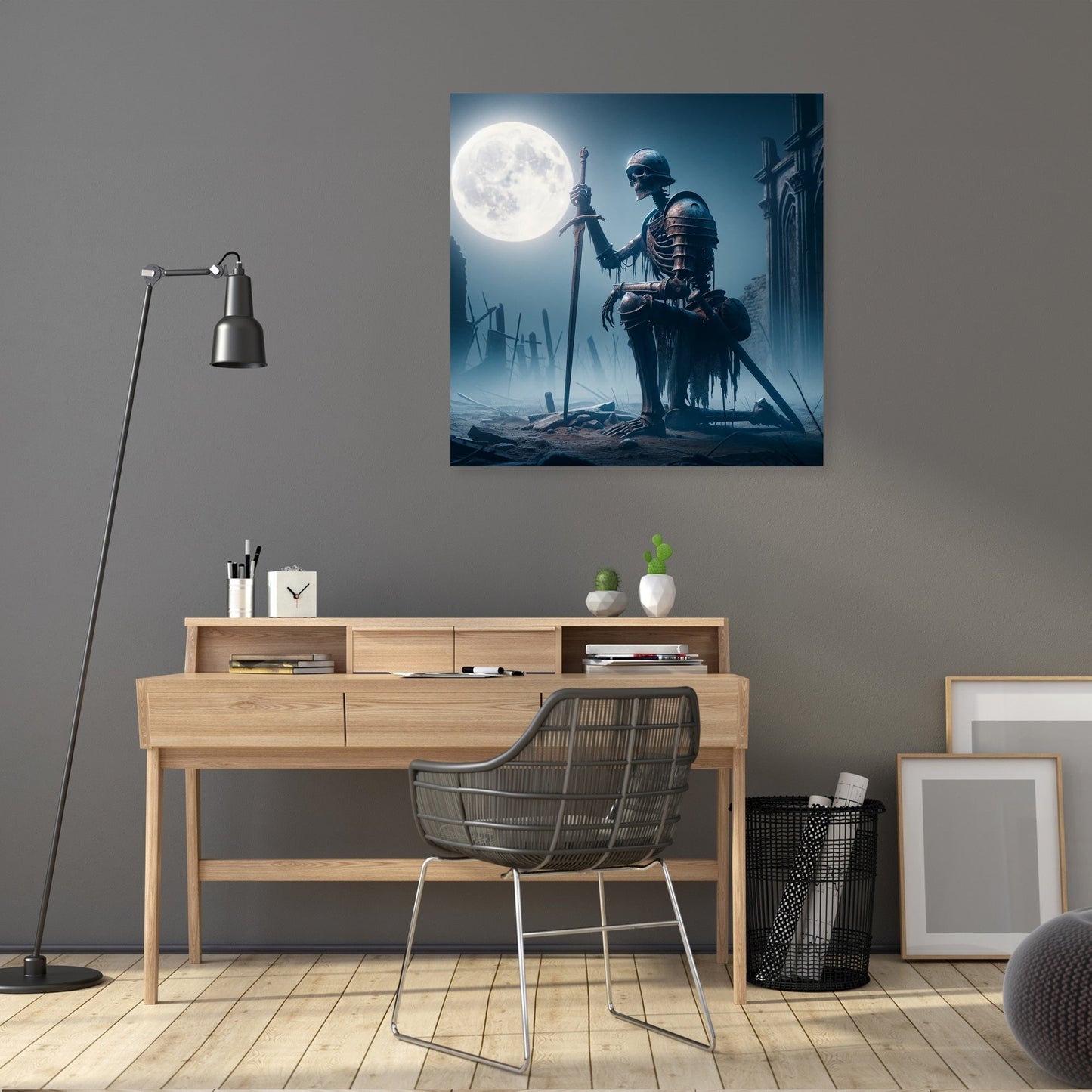 Guardian of the Forgotten Battlefield Canvas
