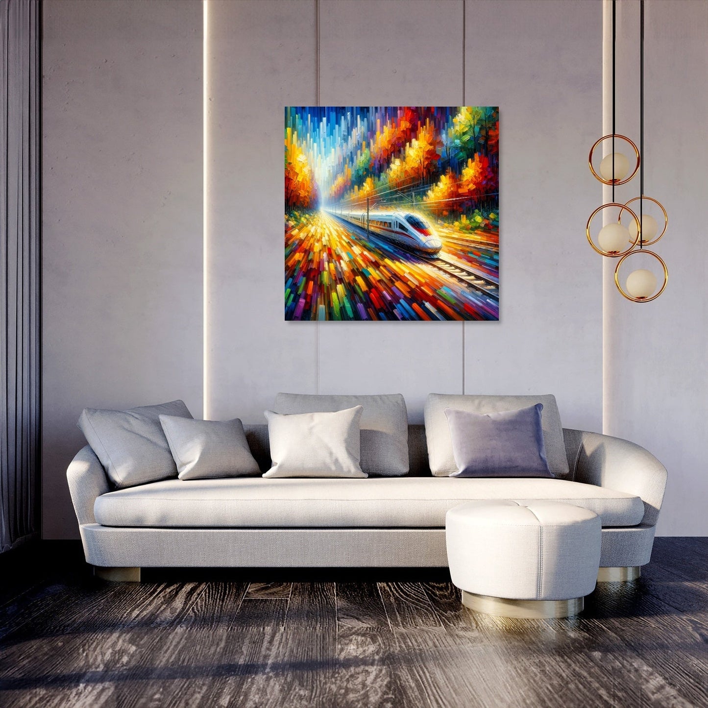 Autumn Express Canvas