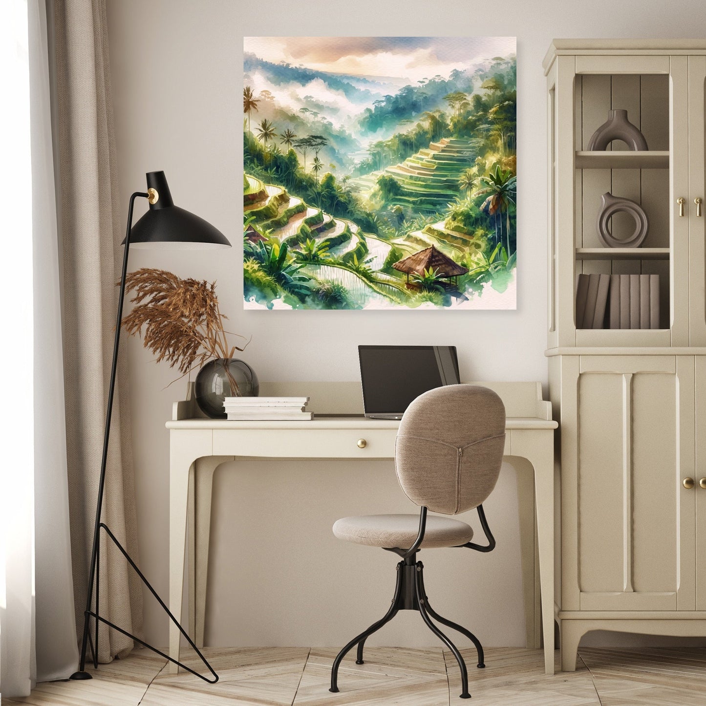 Ubud Tranquility Canvas