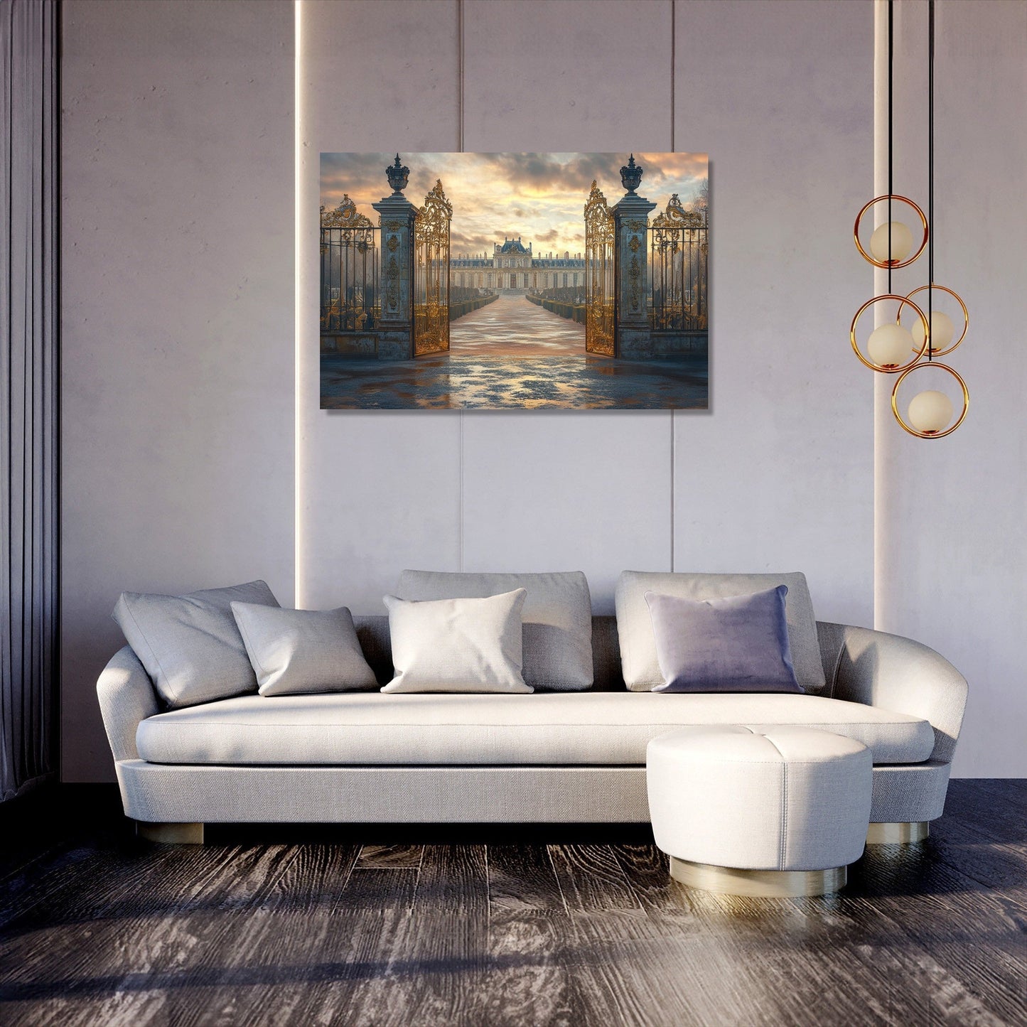 Versailles Sunrise Canvas