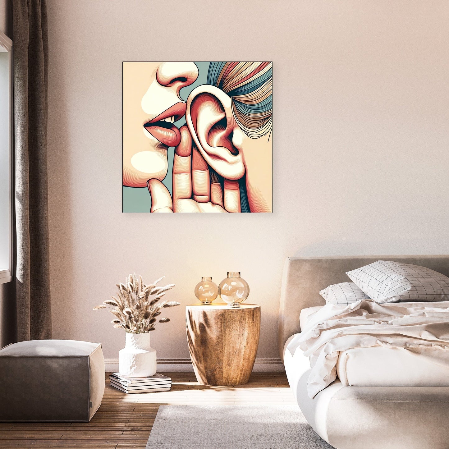 Intimate Whisper Canvas