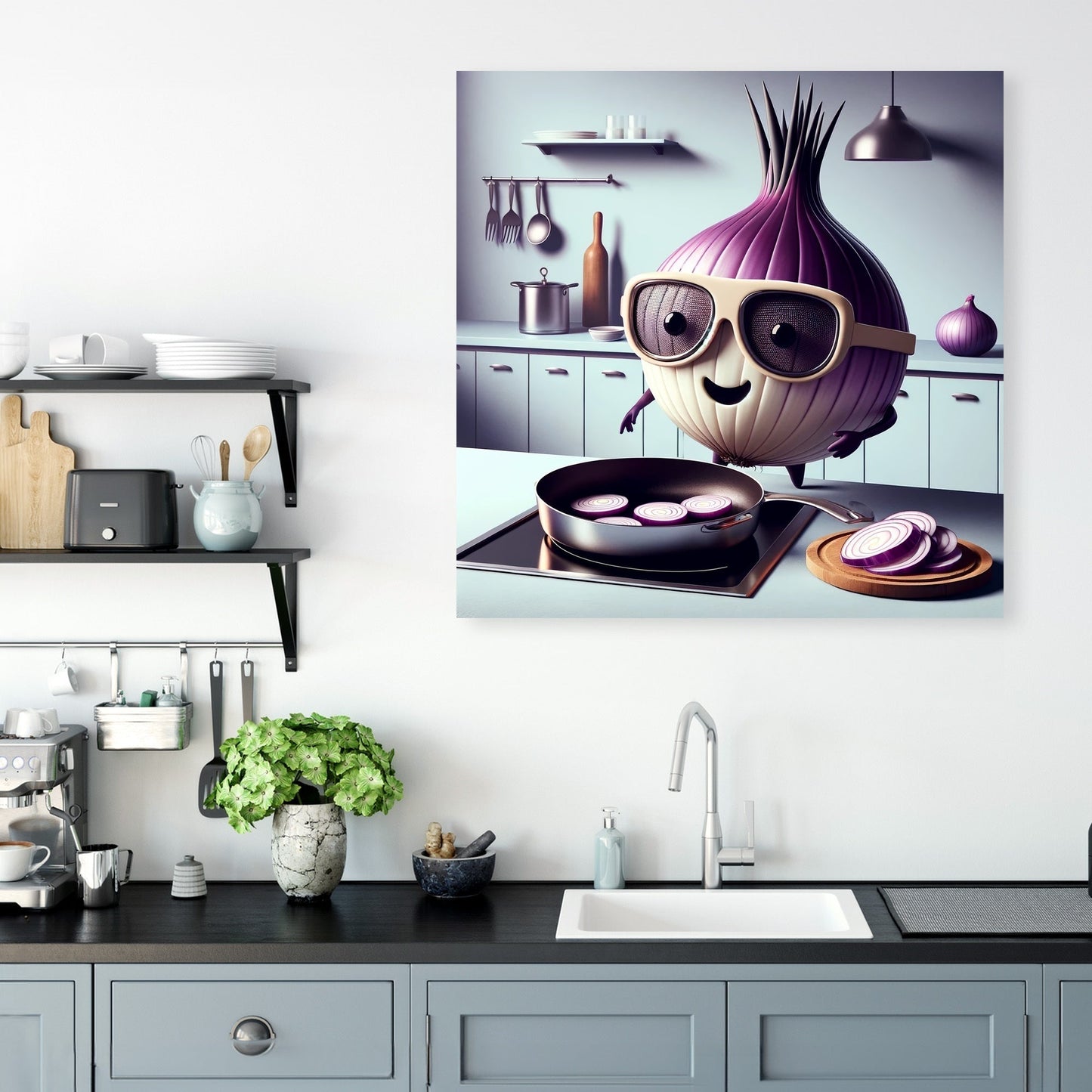 Onion Prep Canvas