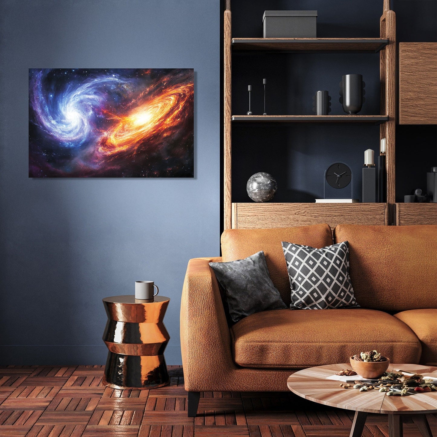 Galactic Collision Canvas