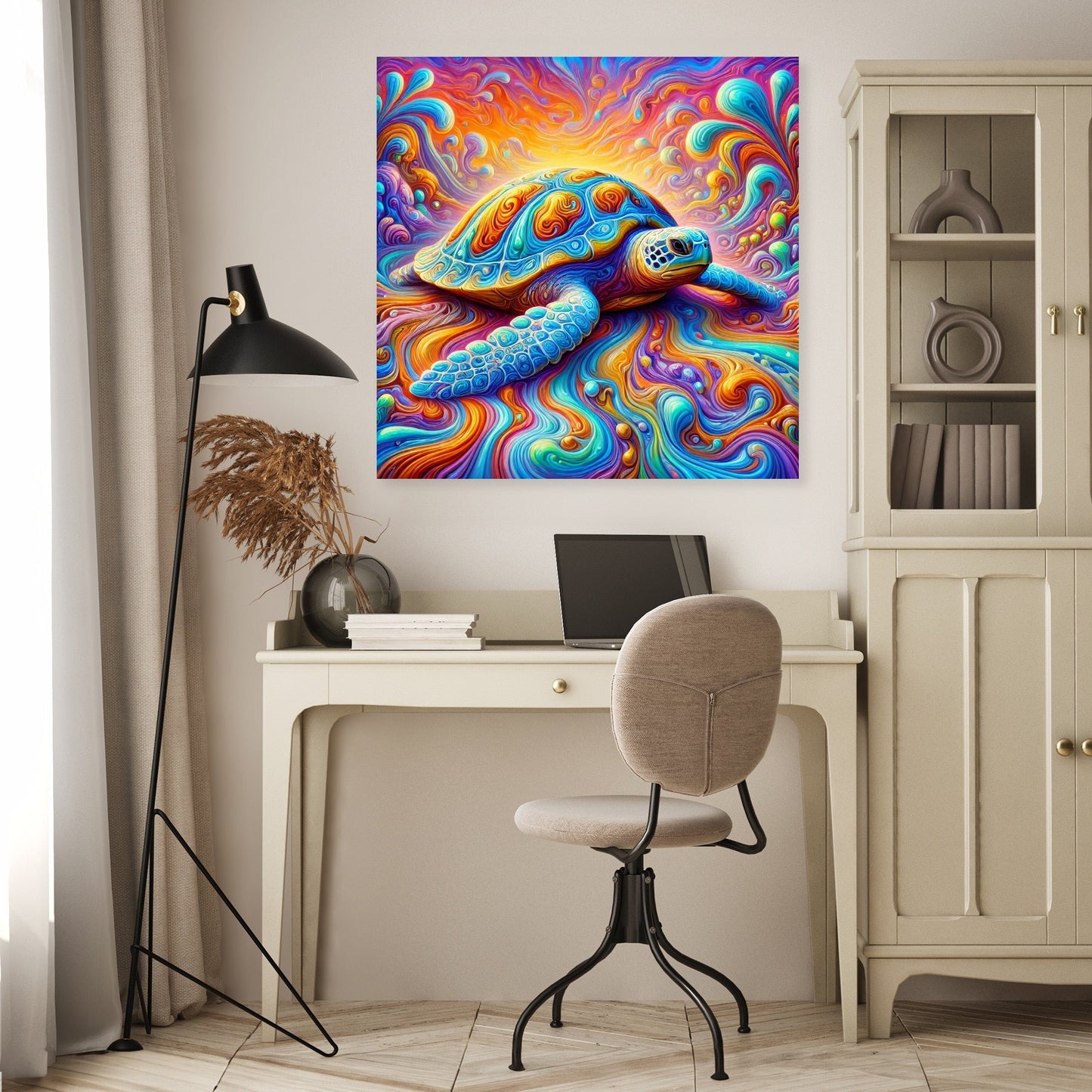 Dreamscape Turtle Canvas