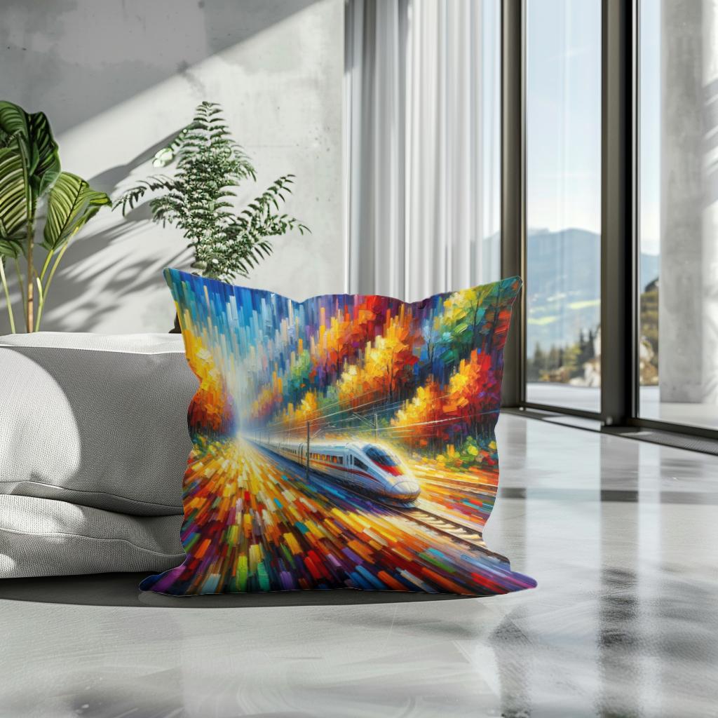 Autumn Express Cotton Cushion