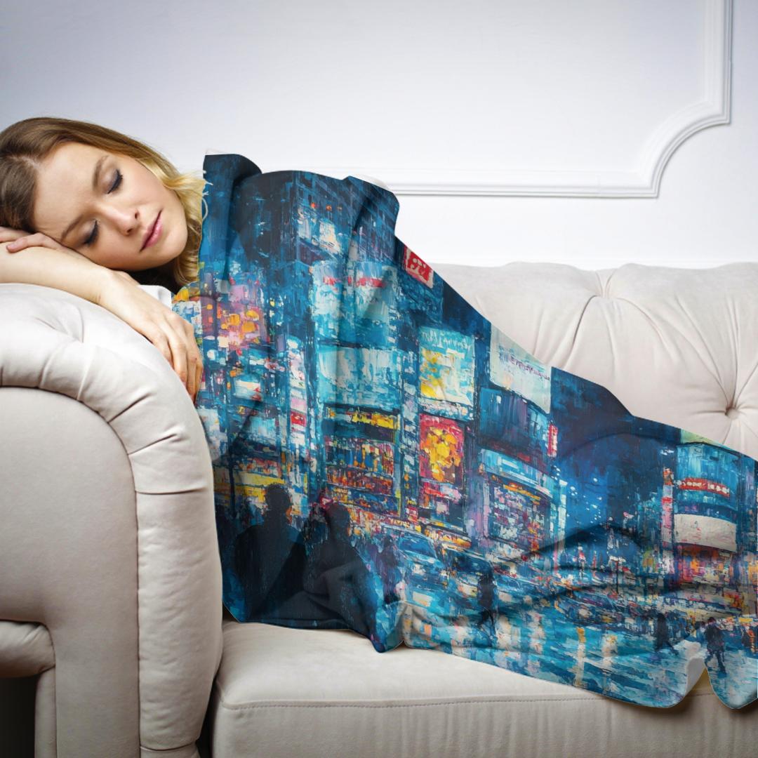 Midnight Shibuya Mystery Blanket
