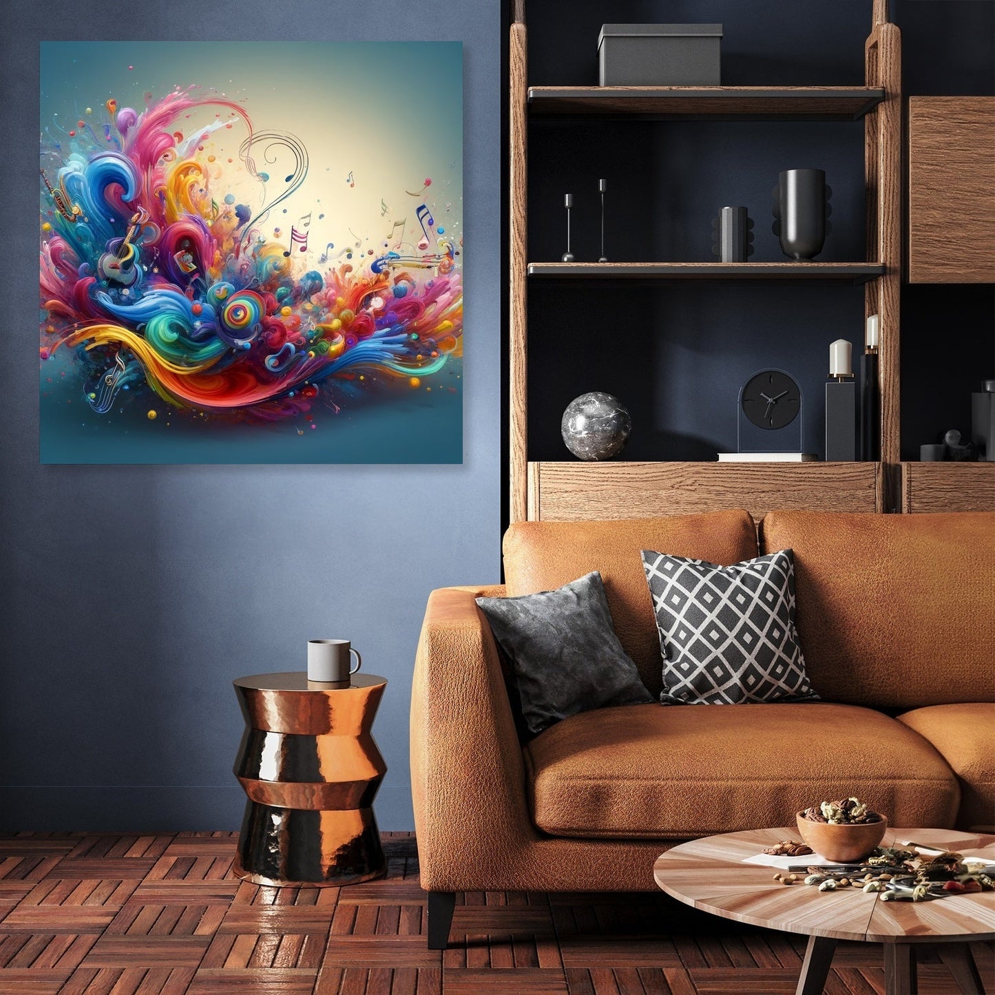 Lively Music Festival Canvas