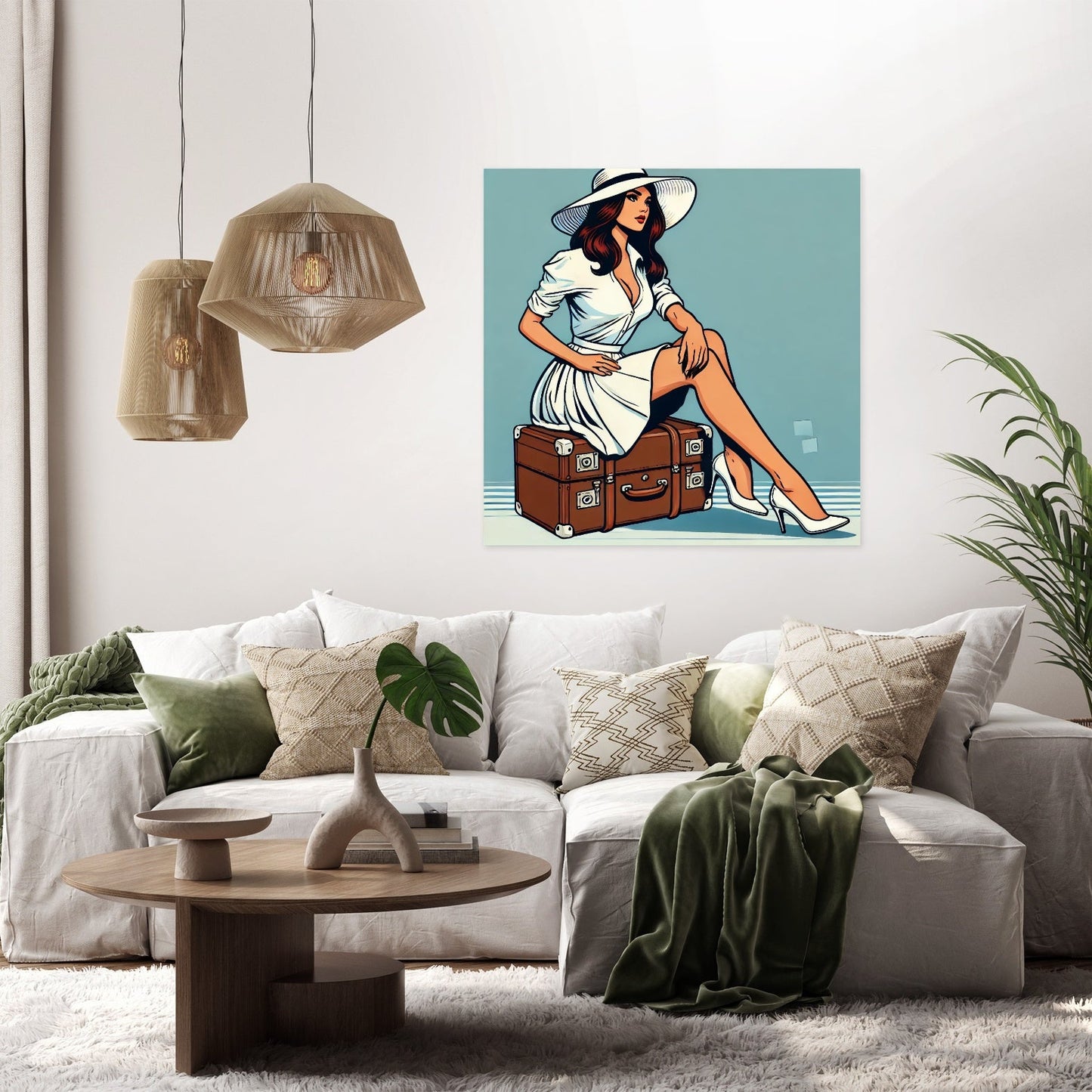 Reflective Voyage Canvas
