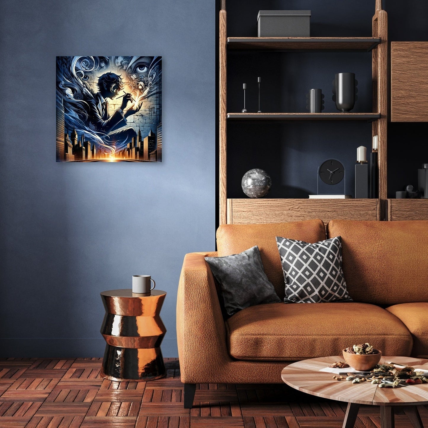 Enigmatic Dusk Puzzle- Manga Canvas
