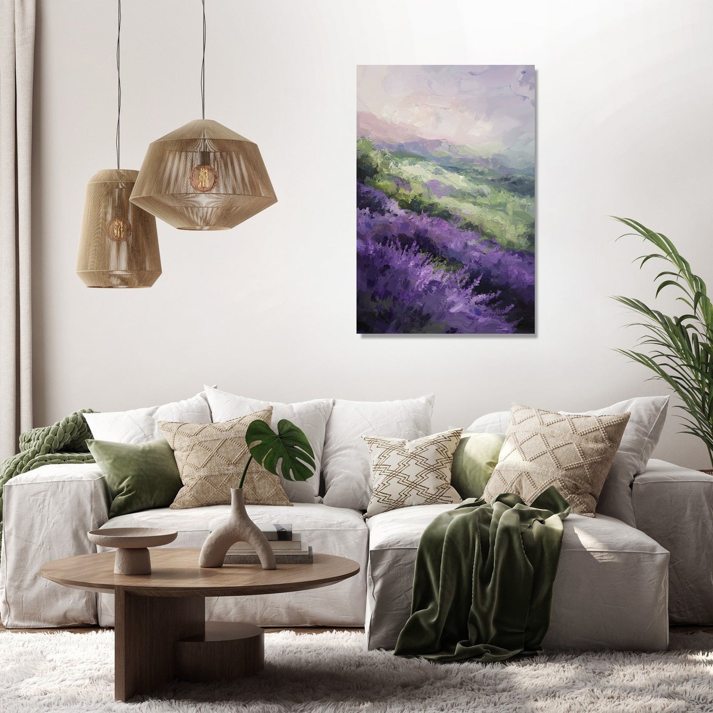 Lavender Fields Canvas