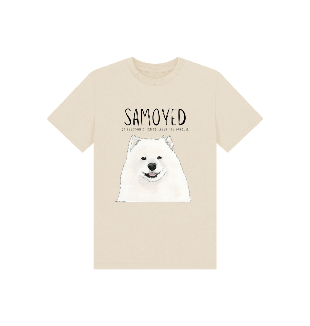 The Samoyed Kid's Tee: Fluffy, Friendly, and Ready for Mischief!