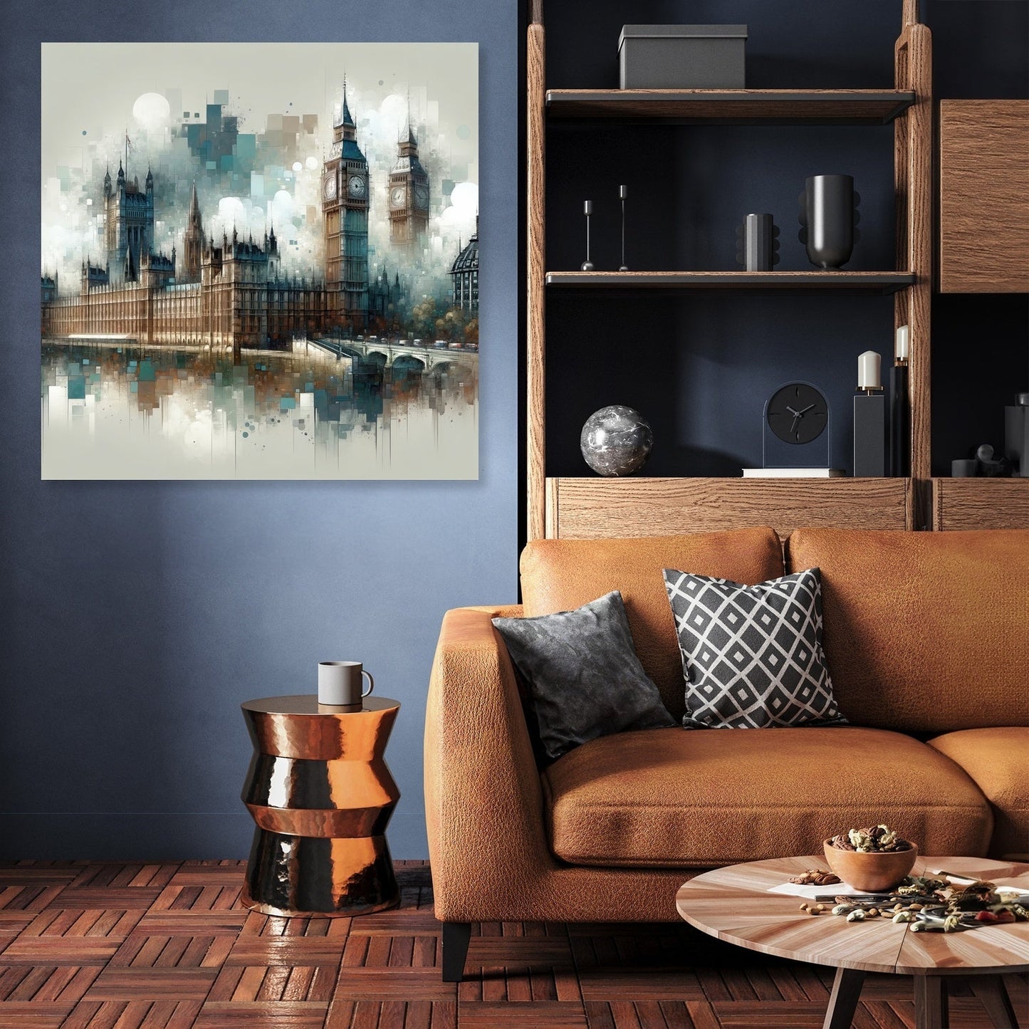 London's Timeless Echo Canvas