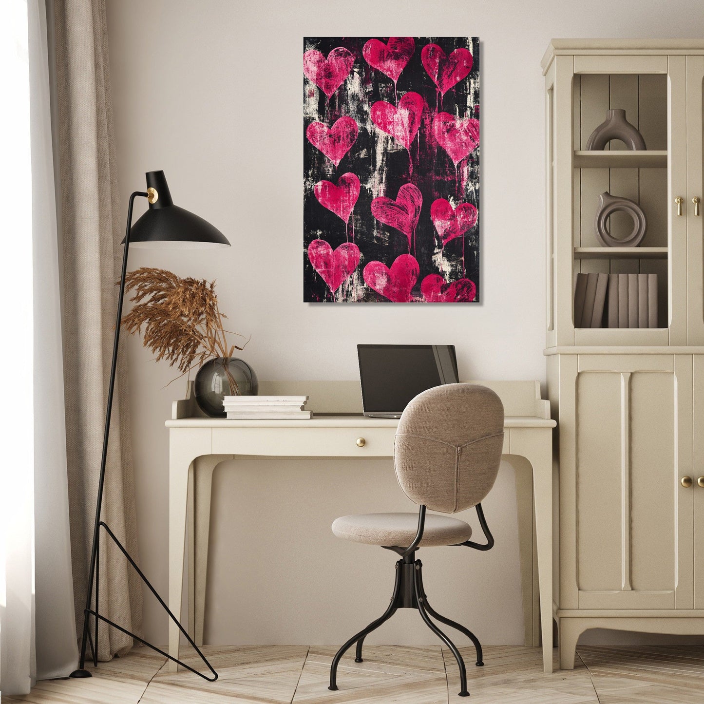 Bold Heart Canvas