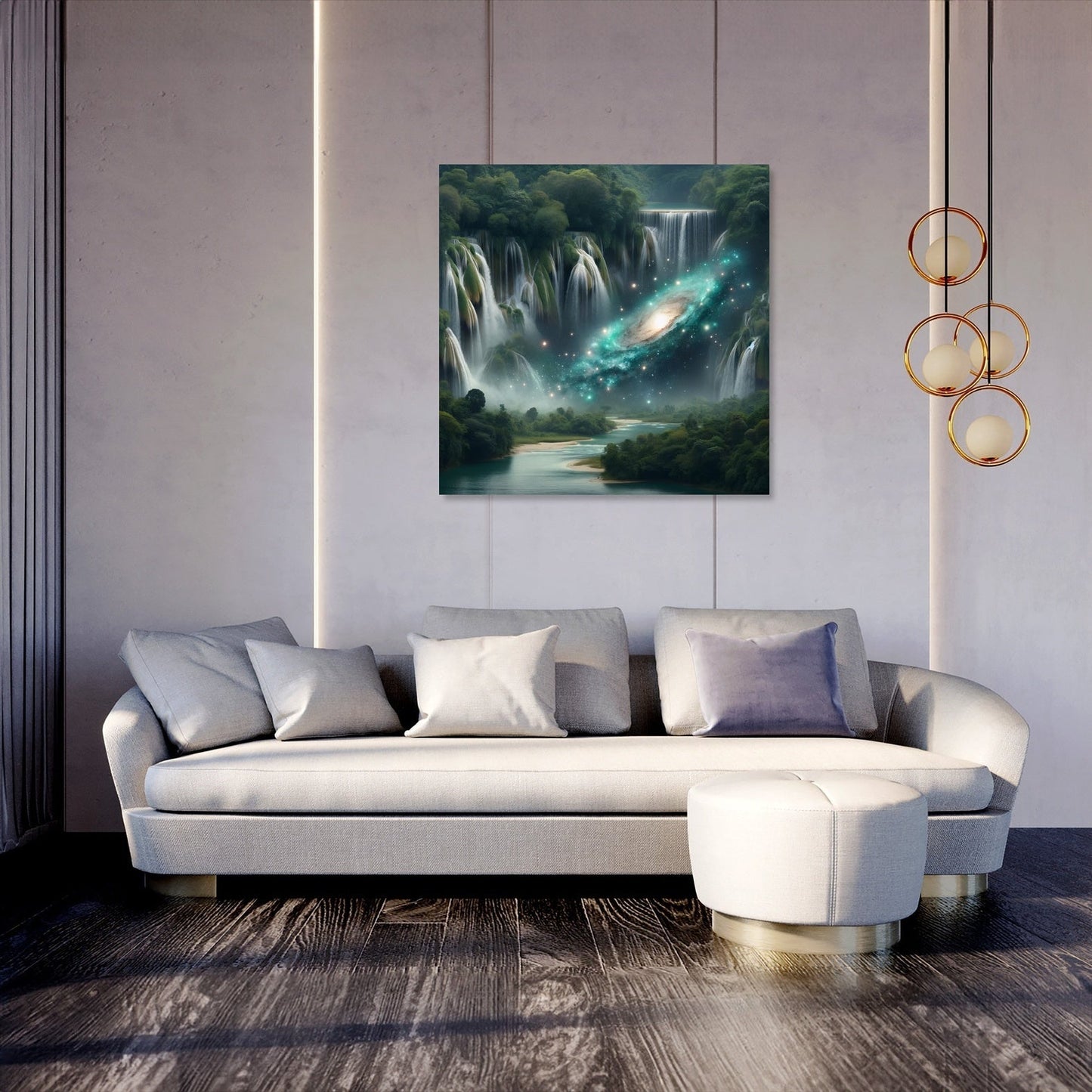 Celestial Falls Canvas