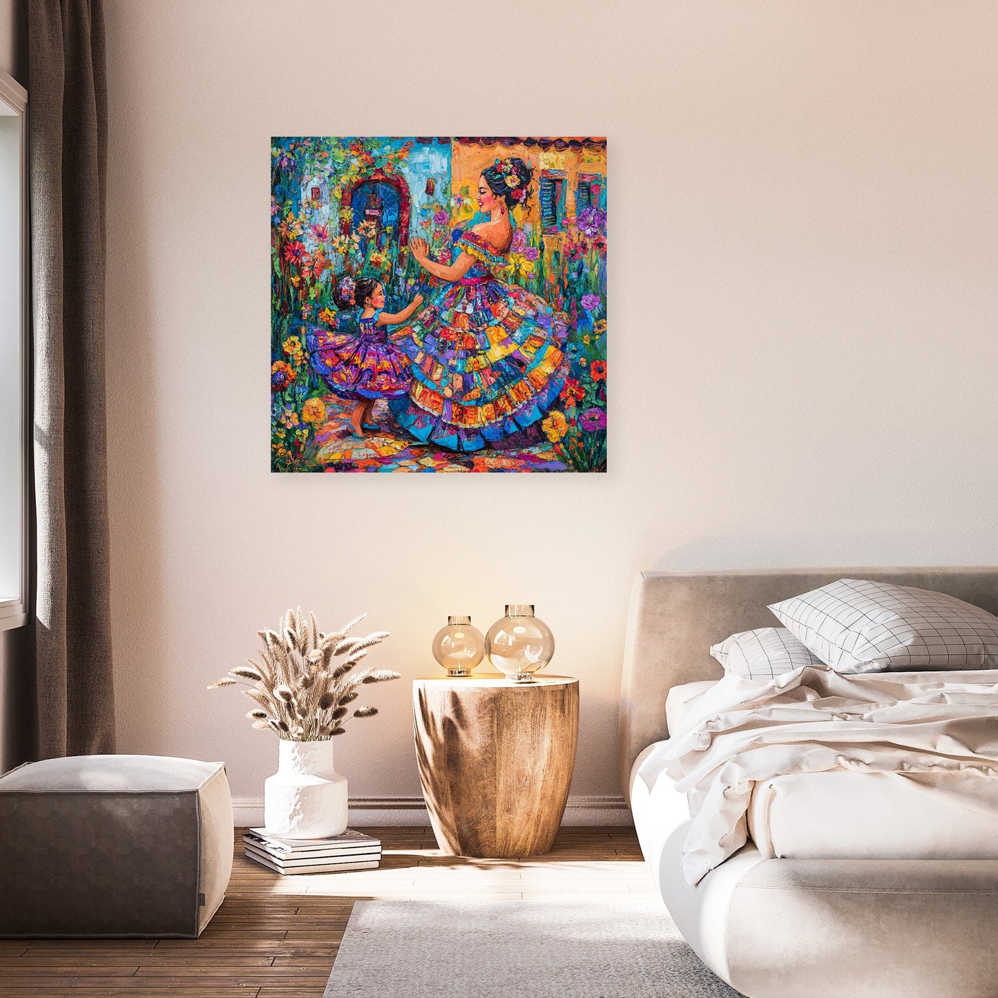 Dancing Mother Canvas
