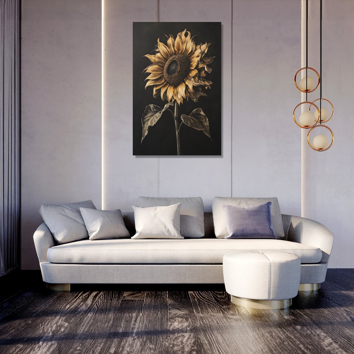 Sunflower Symphony Canvas