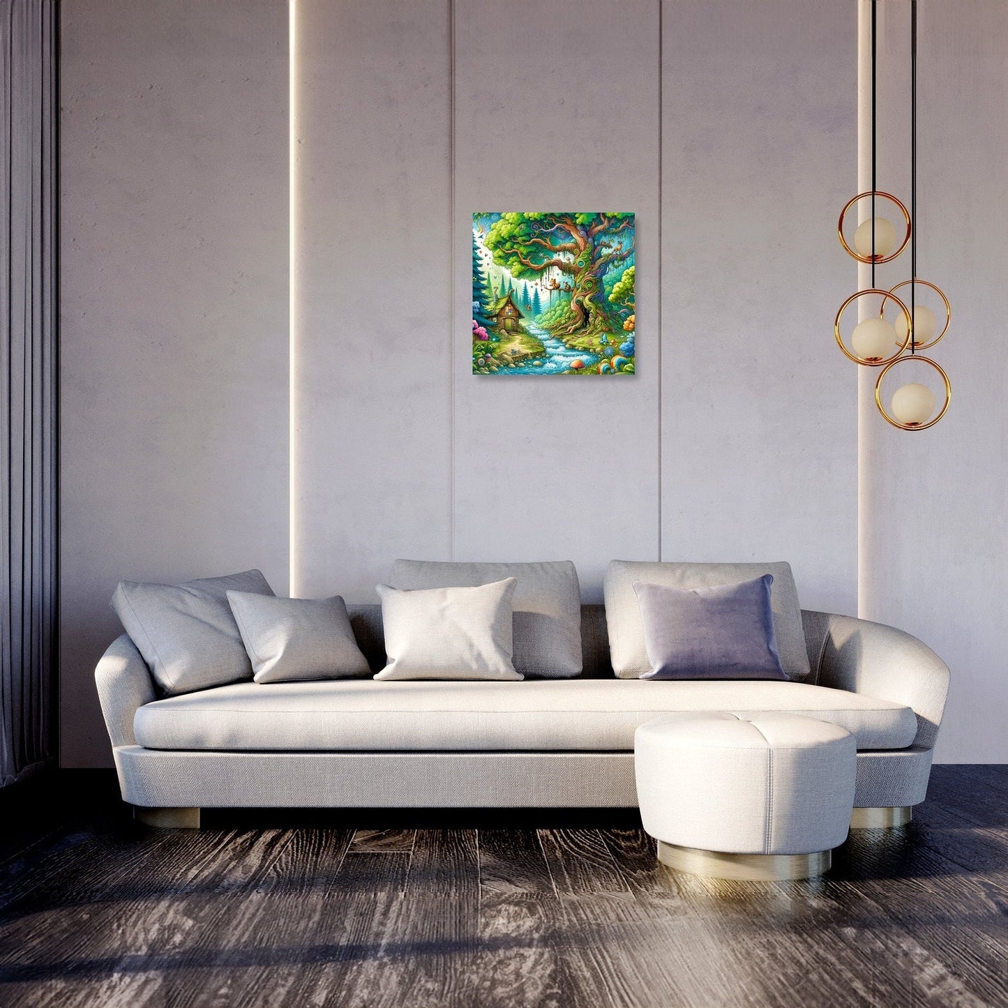 Enchanted Natural Playground Canvas